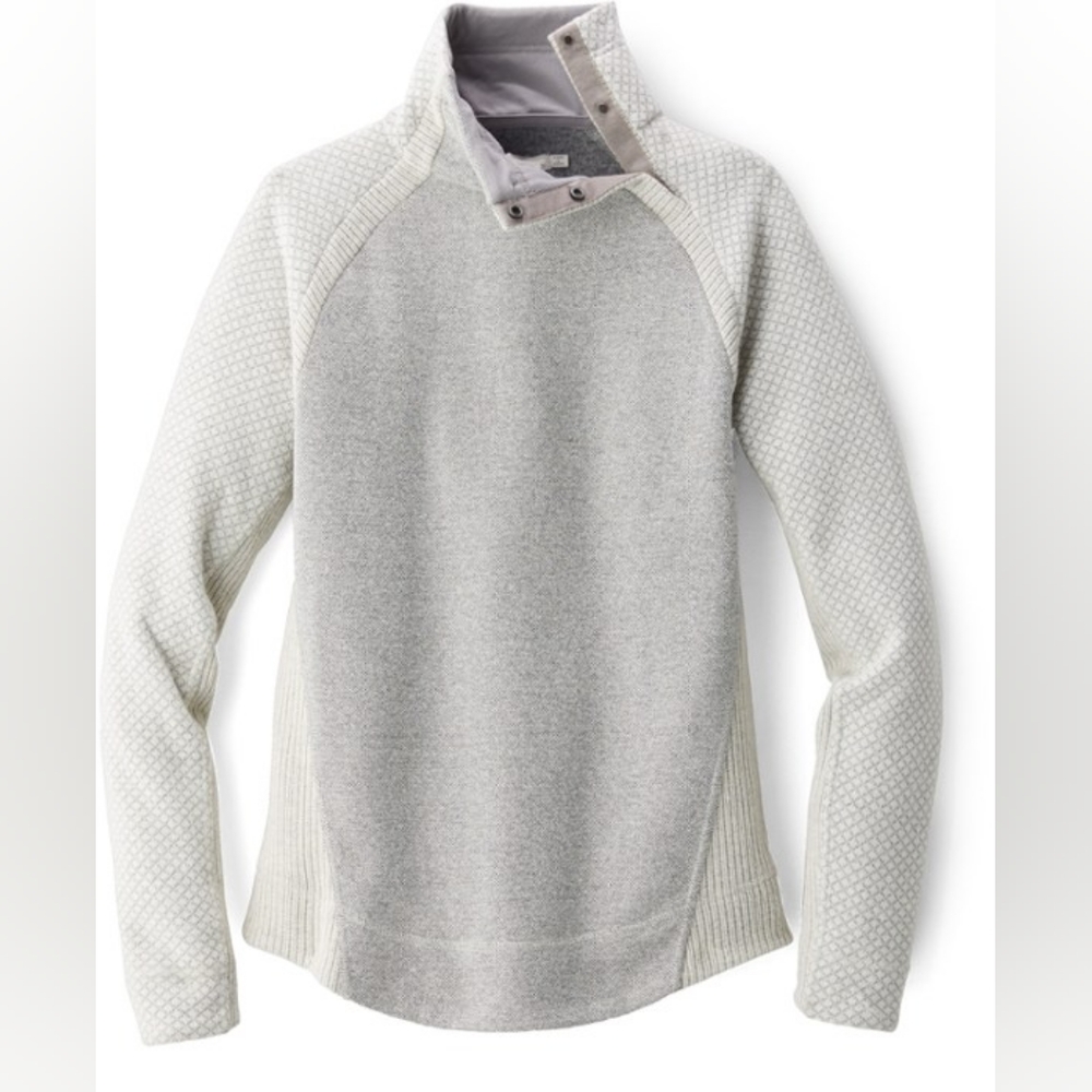 Prana Brandie Pullover Wool Blend Sweater S